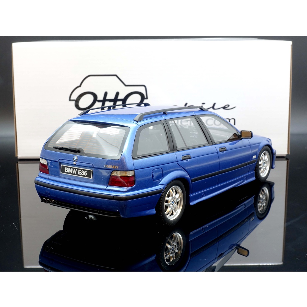 1/18 OttoMobile BMW 328i E36 Touring Blue OT358 With