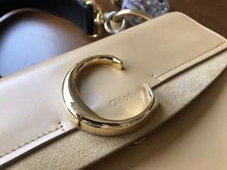 售出》Chloe Chloé C字包 小號small肩背包 麂皮/小牛皮 | 蝦皮購物