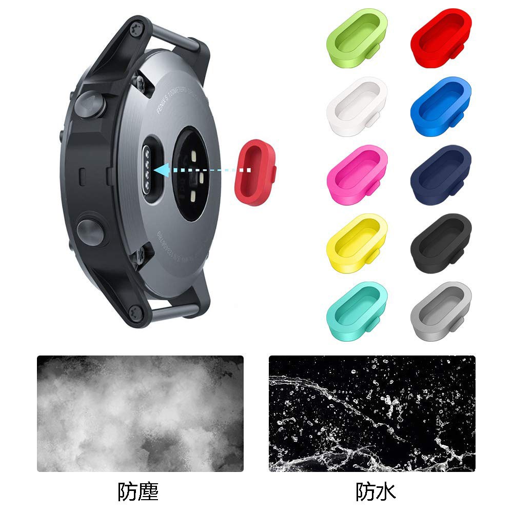 Band keepers compatibile con cinturini Garmin Instinct 2/Vivoactive 4