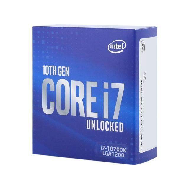 未使用　Intel Core i7-10700K BOX