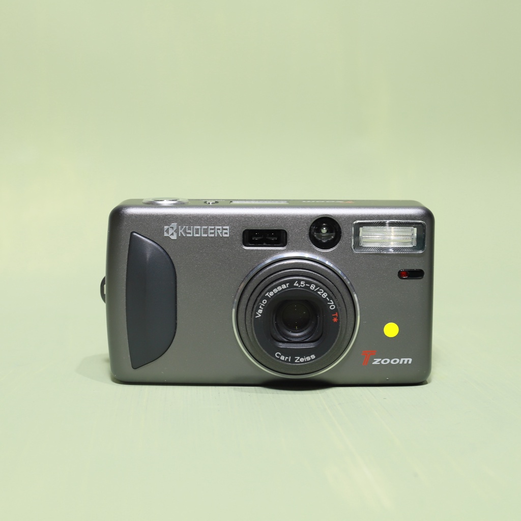 【Polaroid雜貨店】 ♞Kyocera T zoom 蔡司鏡頭 京瓷 傻瓜 135 底片 相機