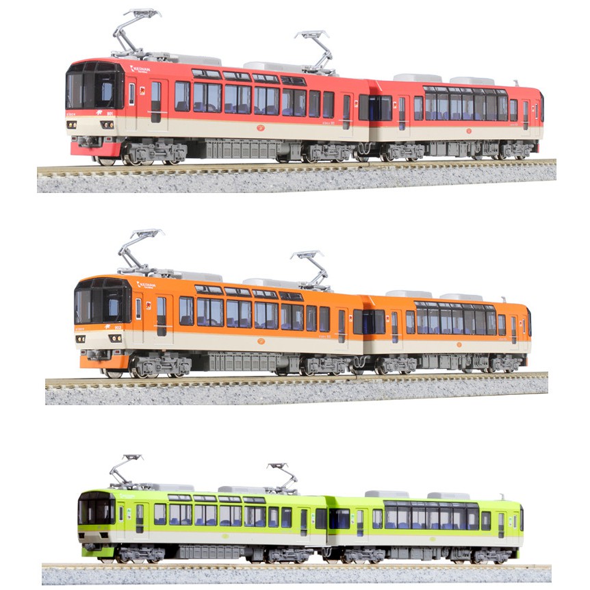 🏆【鐵模ファン】KATO 10-1471 10-1472 10-1528 叡山電鉄900系Kirara