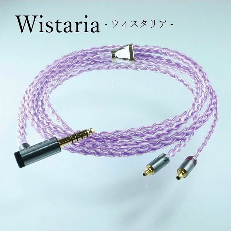 加煒電子」【 Pentaconn Wistaria 】紫藤6N OFC 銅銅鍍銀耳機線材公司