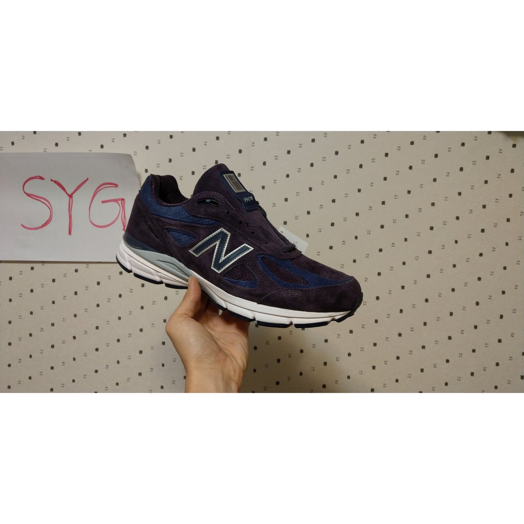 [SYG] New Balance 990v4 us8D 君王紫 美製 M990EP4