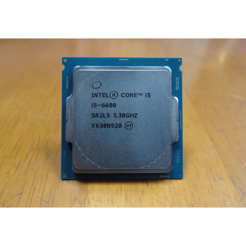 英特爾Intel® Core™ i5-6600 (6M Cache,up to 3.9GHz) 1151腳位