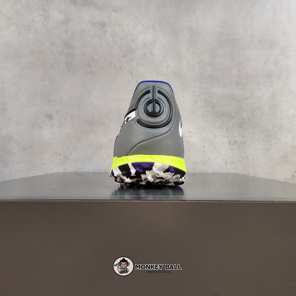 [100% 正品] Nike Tiempo 9 Pro TF 足球鞋 - DA1192-017 - 灰色/紫色 | 蝦皮購物