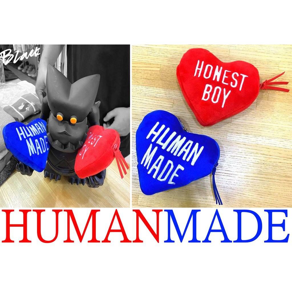 韓国限定】HUMAN MADE ハート型 パスケース ポーチ HUMAN MADE - human