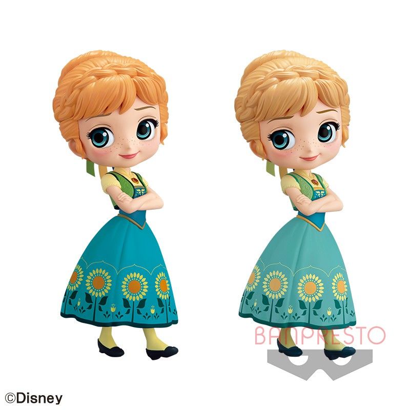 Qposket 日版 景品 迪士尼授權 冰雪奇緣 FROZEN FEVER DESIGN 安娜 A款 B款 | 蝦皮購物