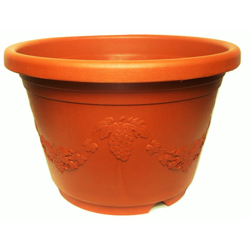 sulin108】1尺6寸歐洲盆/1尺6寸花盆/15.5寸歐式盆(請選購頭號盆底)【綠