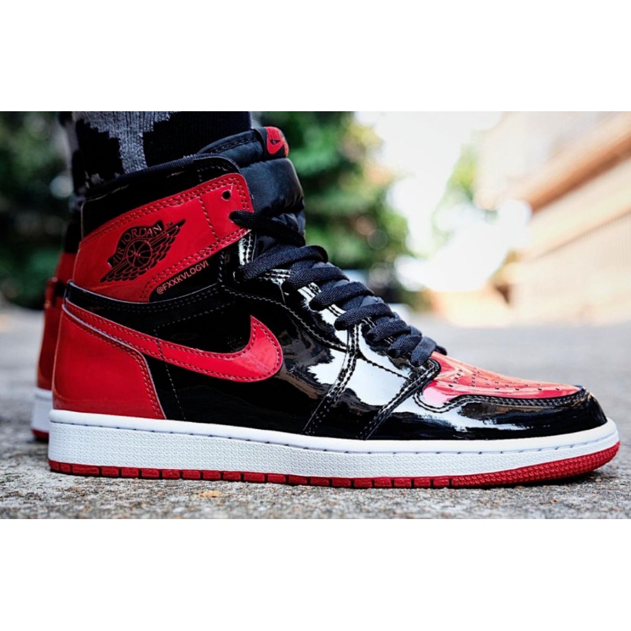 紐約范特西】預購Jordan 1 Retro High OG Patent Bred 555088-063