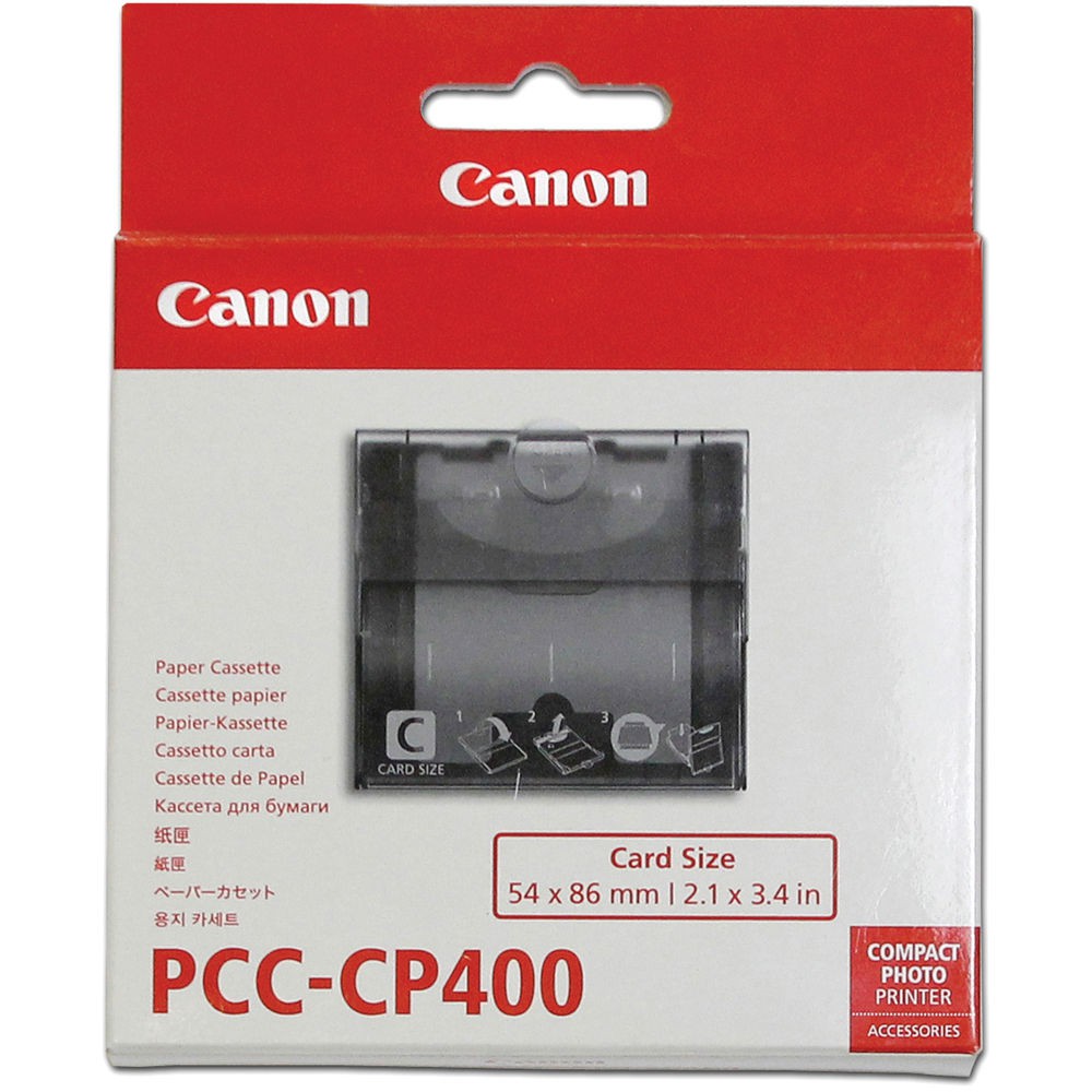 Canon PCC-CP400 卡片尺寸相紙匣 C型 裸裝卡匣 2x3 適用CP1500/CP1200/CP910 | 蝦皮購物