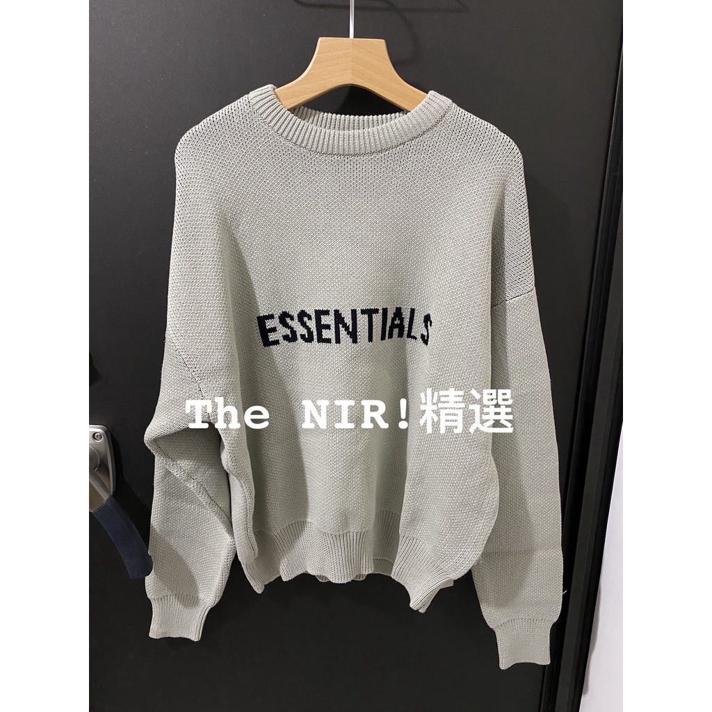 The NIR! 精選] FOG ESSENTIALS 針織毛衣正面字Knit Pullover 正品多