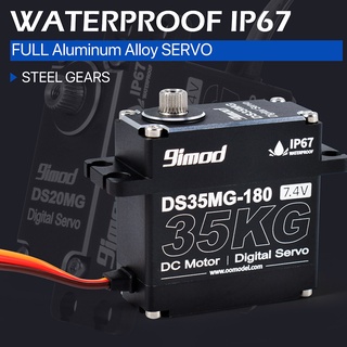 9imod 45KG 35KG 25KG Brushless/Coreless Metal Gear Digital Servo - Foto 9