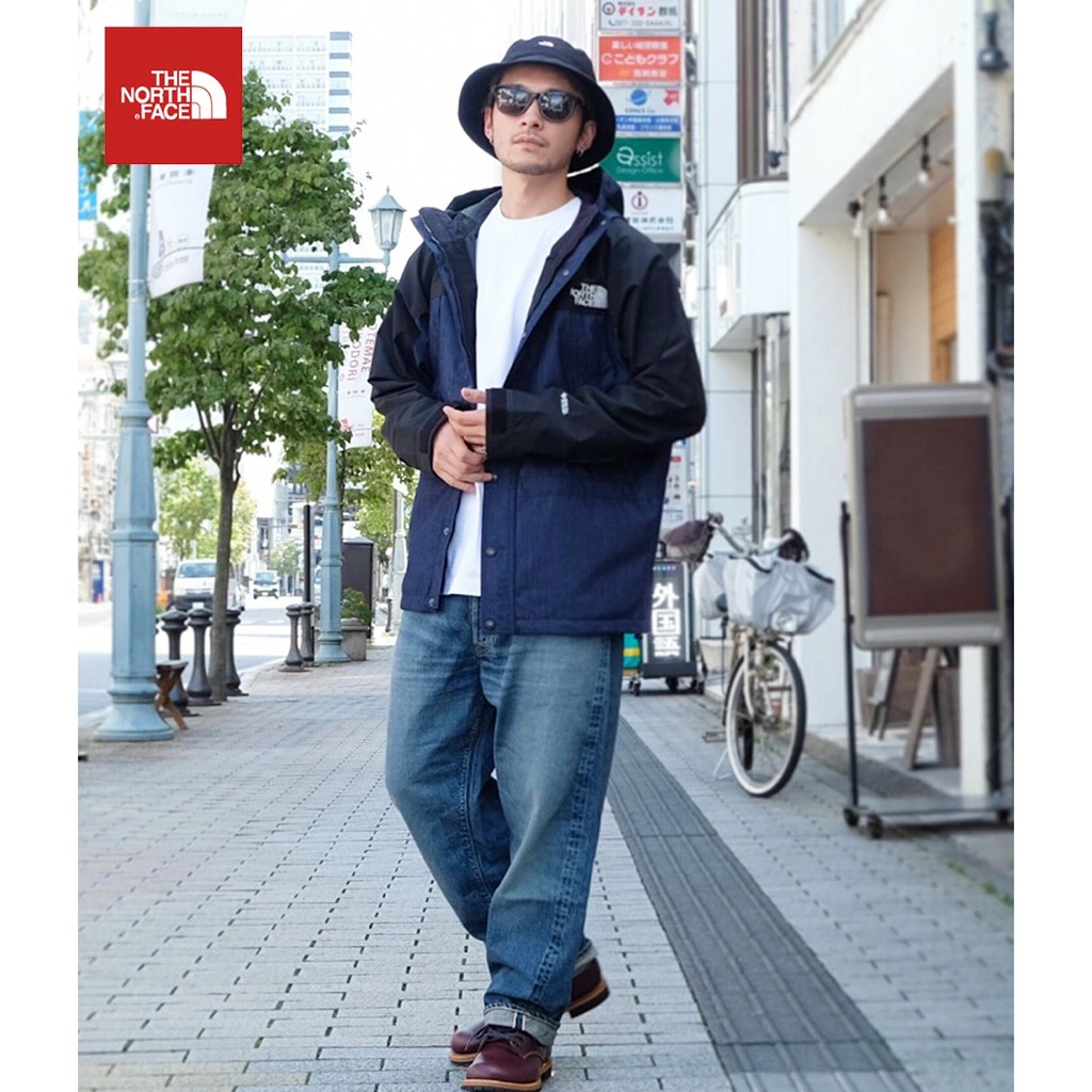 現貨]The North Face Mountain Light Denim Jacket 丹寧防水NP12032