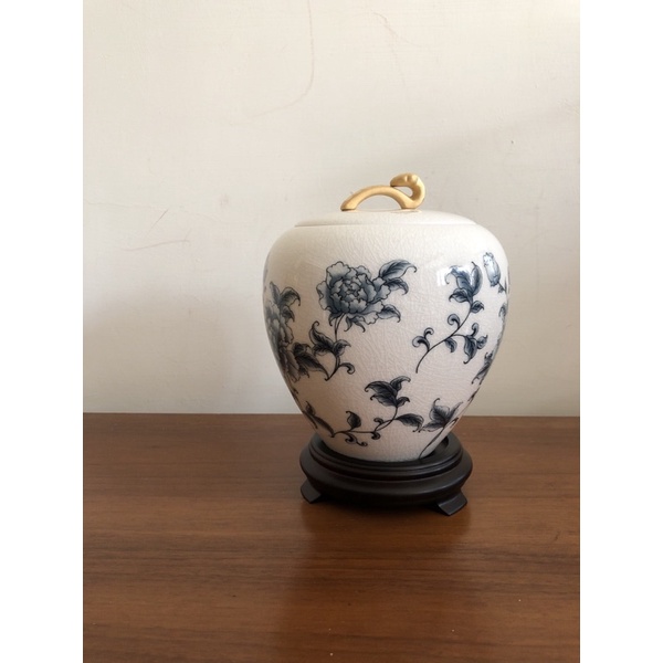 台華窯 青花シリーズ 花瓶 TAI-HWA POTTERY 保管品 【公式通販】
