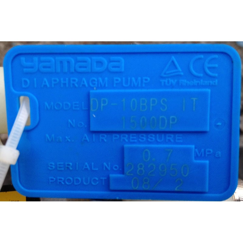 日本外匯YAMADA PUMP DP-10BPS IT 氣動隔膜幫浦(3分口徑)用途:化學液/酸鹼液/汽柴油可用) | 蝦皮購物