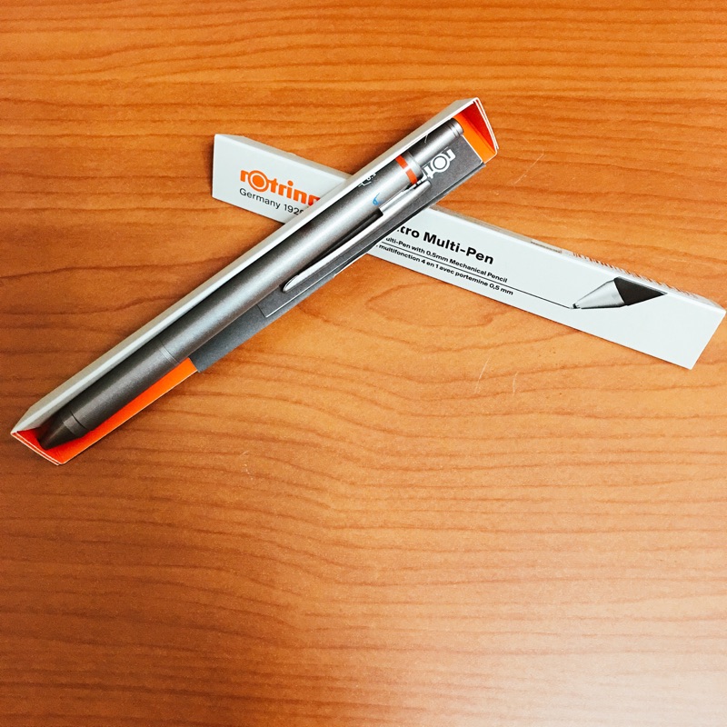 全新 德國 紅環 rOtring Quattro Multipen 4 in 1 四合一多功能筆 蝦皮購物