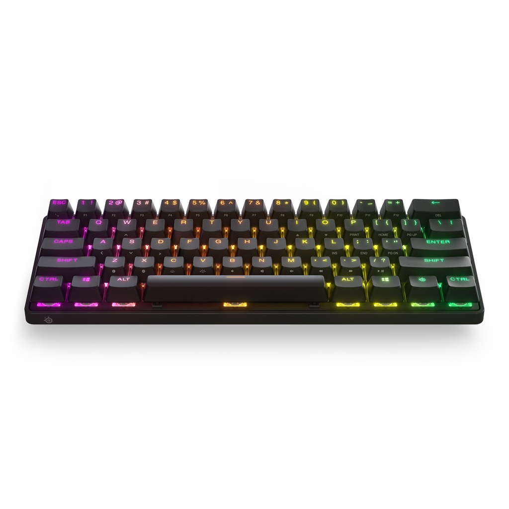 SteelSeries賽睿Apex Pro Mini 機械式鍵盤有線/無線/磁力軸/英文/RGB