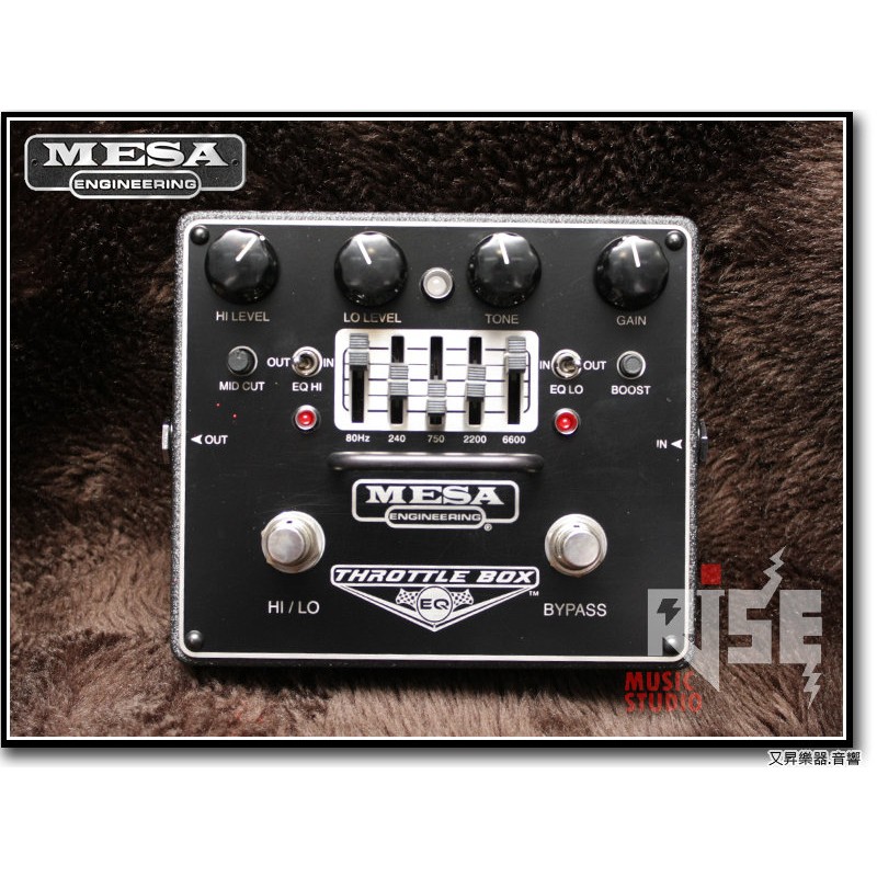 又昇樂器】美國手工MESA BOOGIE THROTTLE BOX EQ 電吉他效果器| 蝦皮購物