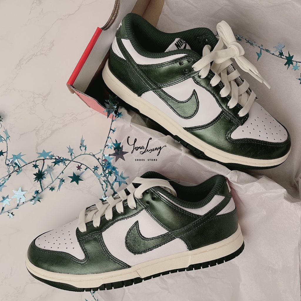 【Luxury】日本 NIKE Wmns Dunk Low Vintage Green 復古森林綠 奶油底 正品販售 女