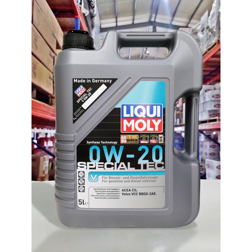 『油工廠』LIQUI MOLY SPECIAL TEC V 0w20 高效能合成機油 Volvo VCC C5 5L | 蝦皮購物