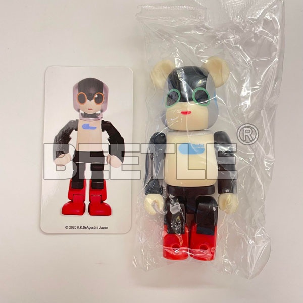 BEETLE BE@RBRICK S40 盒抽 ROBI 洛比 羅比 機器人 BEARBRICK 隱藏版 藍色 100% | 蝦皮購物
