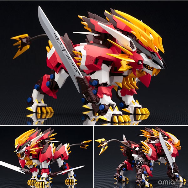 ZA 1/72 紅色疾風長牙獅機甲獅子索斯機械獸機獸新世紀洛依德ZOIDS BT