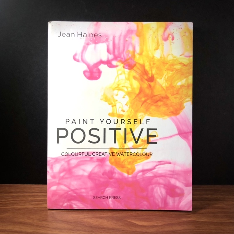 書況佳 水彩技法 心靈療癒《Paint Yourself Positive》Jean Haines｜ 蝦皮購物