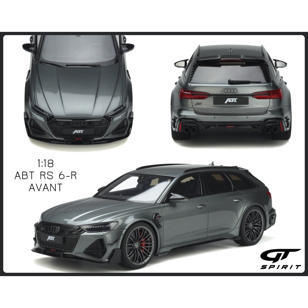 模例】GT Spirit 1/18 Audi ABT RS6-R GREY 2020 (GT292) | 蝦皮購物