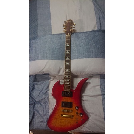 FERNANDES Burny MG165-S CS hideモデル Yahoo!オークション - Burny MG165S CS エレキギター モッキンバード h