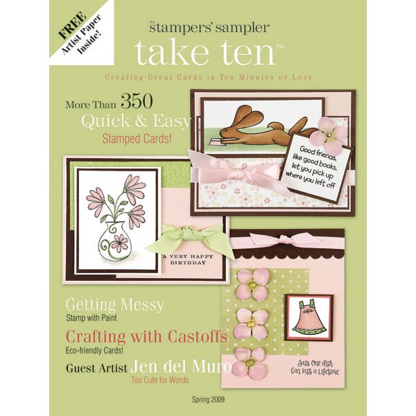 貝登堡~Stampers' Sampler take ten Spring 2009 春季版 - 手工卡片雜誌 | 蝦皮購物