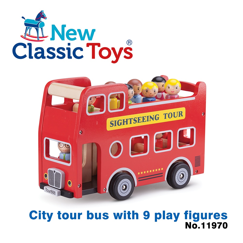 【荷蘭New Classic Toys】玩偶城市遊覽巴士11970 | 蝦皮購物
