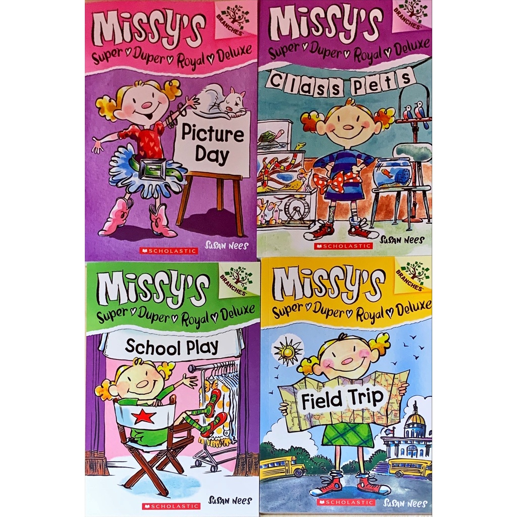 Missy's Super Duper Royal Deluxe 盒組4本/ Scholastic出版社 Missy's Super Duper Royal Deluxe 盒組4本/ Scholastic出版社