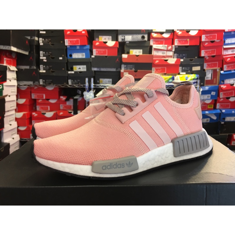 adidas gazelle silver green womens ADIDAS NMD R1 Vapour Pink/Light Onix (BY3059)  Prime