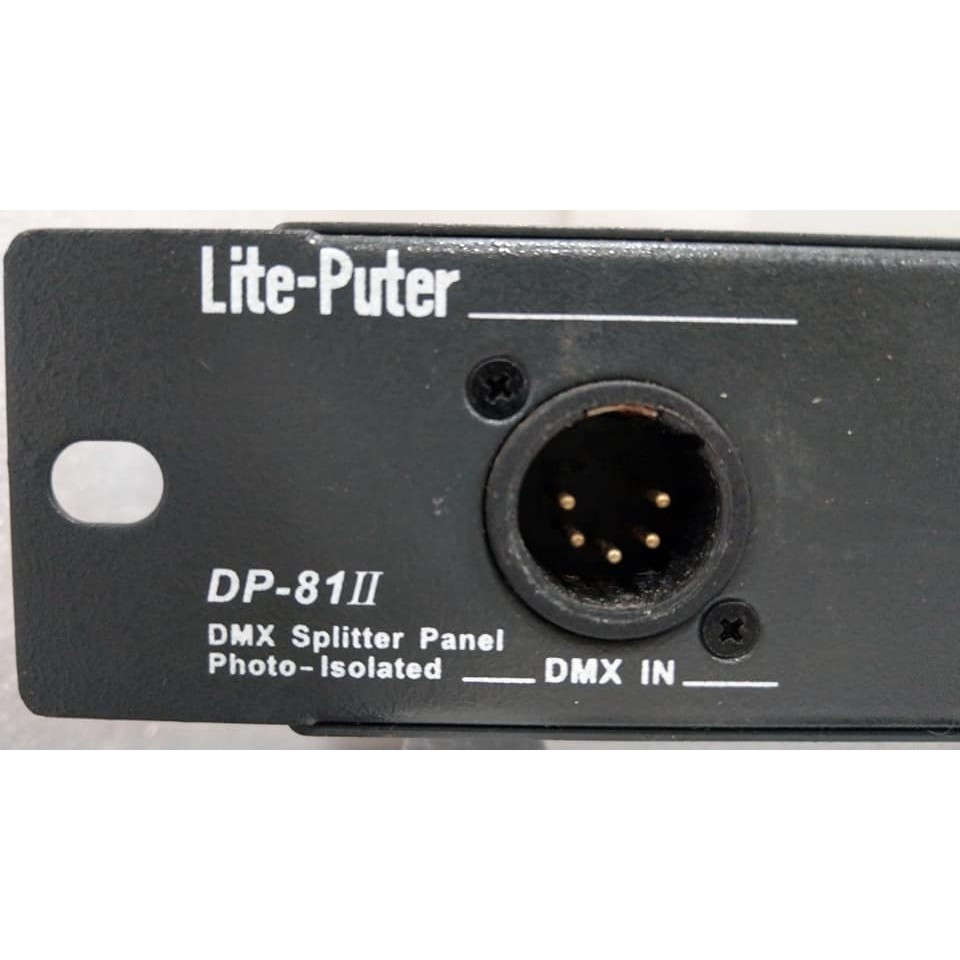 高點舞台音響)中古二手LITE-PUTER DP81(2) DMX512信號分配器DMX