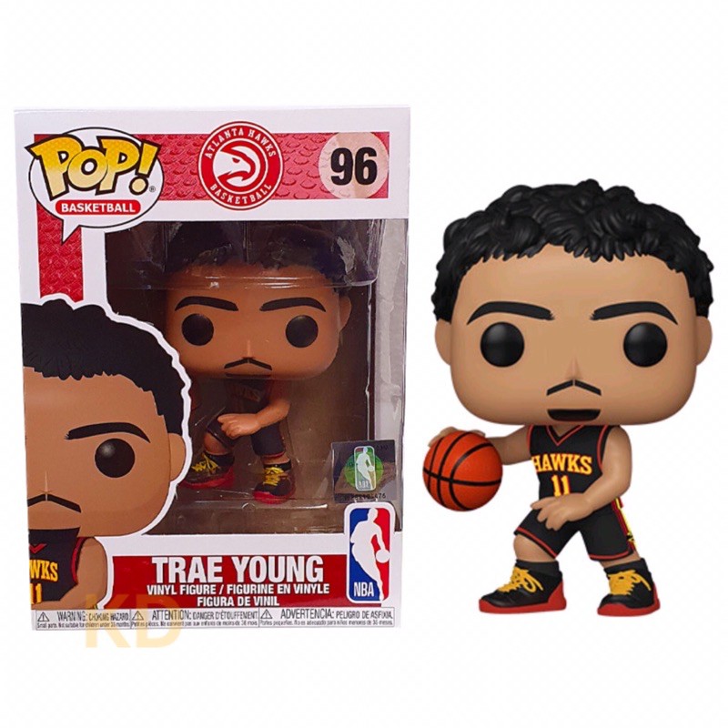 🌟FUNKO POP 公仔#96 NBA 亞特蘭大老鷹崔.楊TRAE YOUNG HAWKS 正版全新