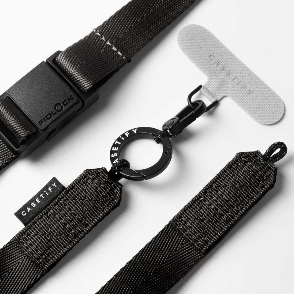 CASETiFY Utility Crossbody Lanyard Black 手機背帶套組 全新未拆 現貨 蝦皮購物