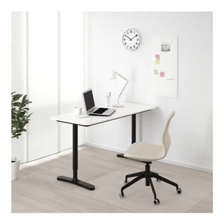破盤最低IKEA宜家BEKANT辦公桌電腦桌（絕版尺寸80x120/高度可調/二手八成新）