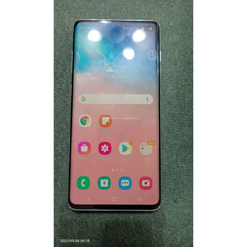 三星 Samsung Galaxy S10+ 6.4吋 白色 盒裝 128G 二手 功能正常