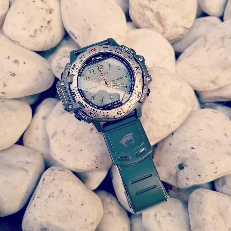 CASIO PRO TREK PRT-50FGJ 山女魚山系FISHING GEAR 登山戶外| 蝦皮購物