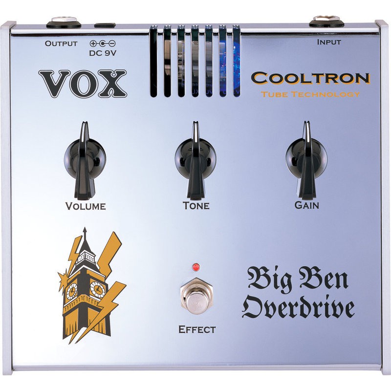 全韻音樂社 - VOX Cooltron Big Ben Overdrive 真空管 單顆效果器