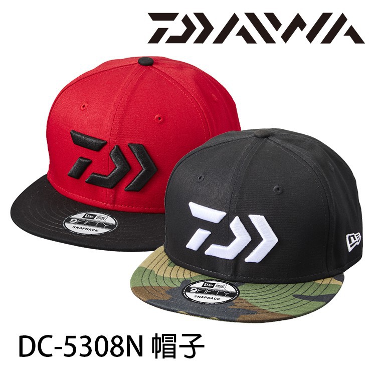 濱海釣具 DAIWA X NEW ERA 聯名 潮帽 棒球帽 釣魚帽 遮陽帽 DC-5308N 紅色