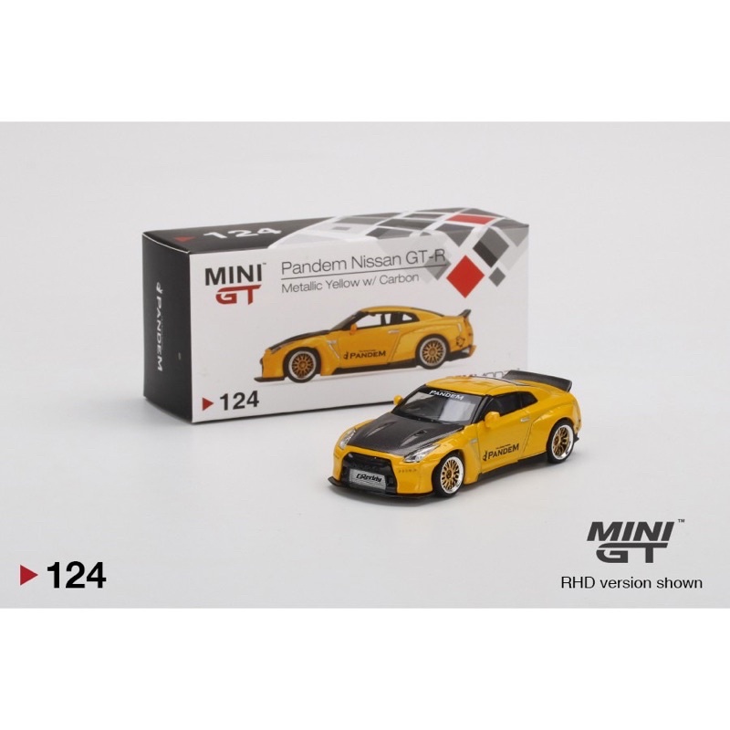 模幻力量】現貨Mini GT #124 Pandem Nissan GT-R (R35) Duck Tail