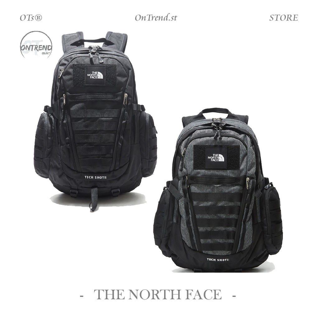 OTs® 最後庫存The North Face 北臉TECH SHOT II 多夾層後背包大包大