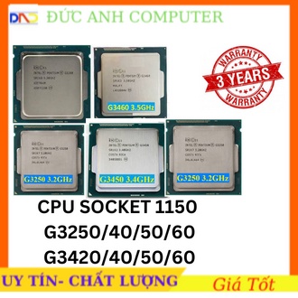 Cpu 插座 1150 系列 G1840、G3220、G3250、G3420、G3440、G3450 | 蝦皮購物