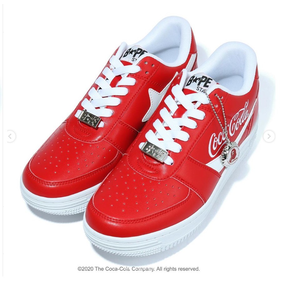 預購7月25號A BATHING APE® × COCA-COLA® BAPE STA 鞋款| 蝦皮購物