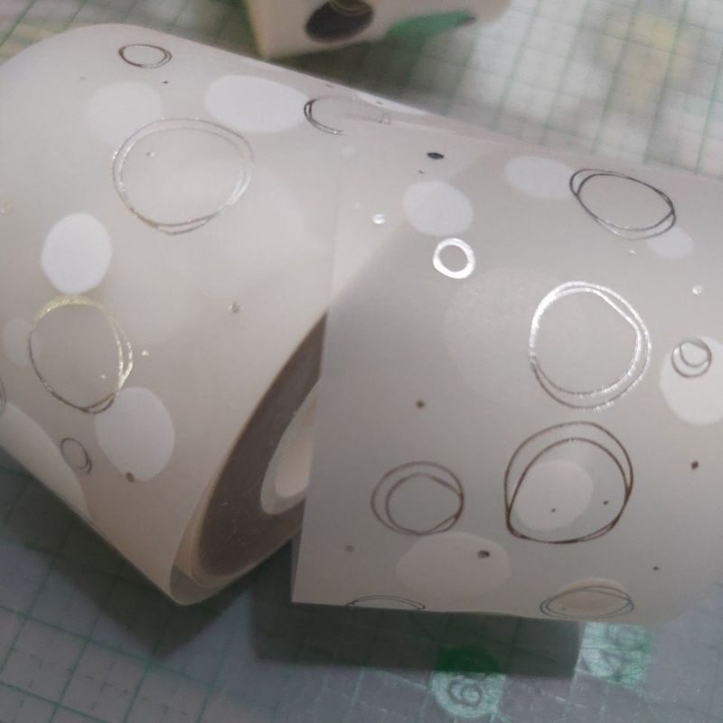 分裝默代誌-點綻珍珠奶茶(燙金) 雪塵(燙銀) 紙膠帶/pet膠帶| 蝦皮購物