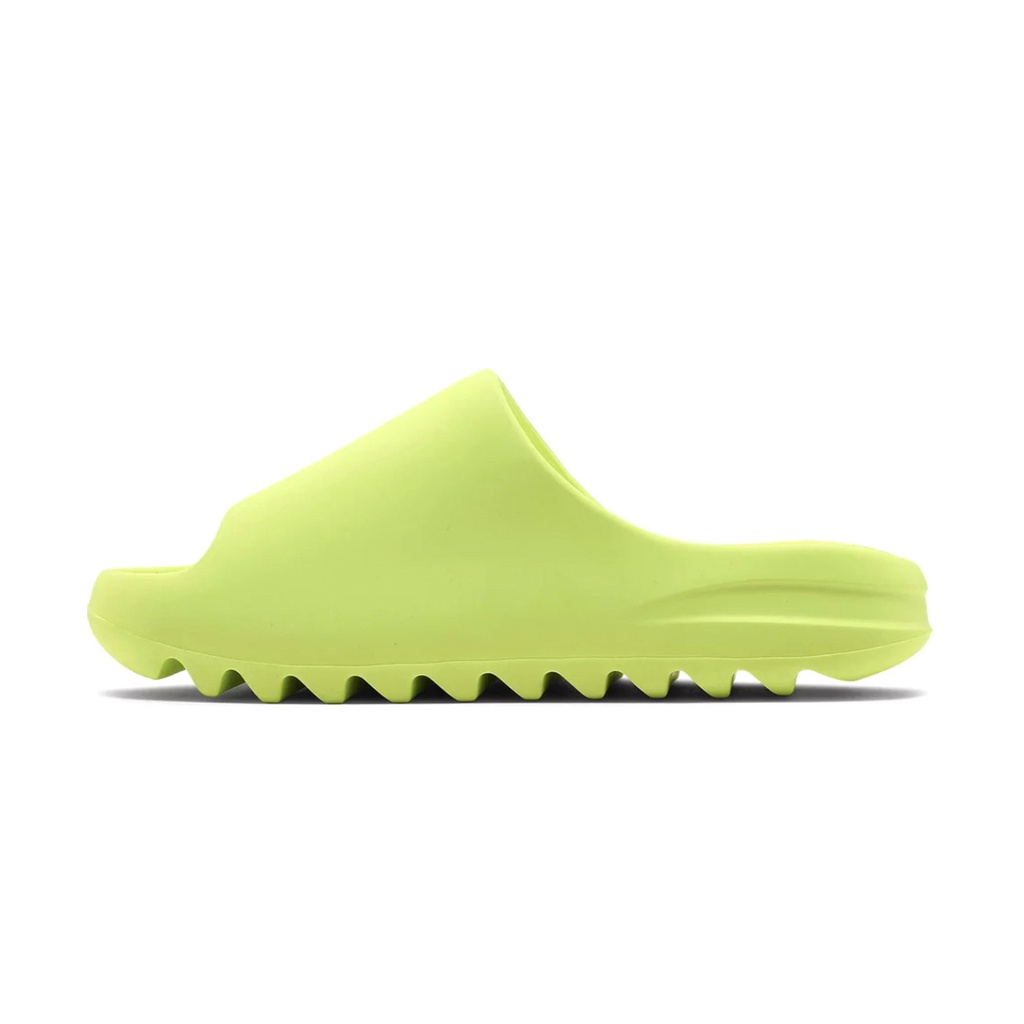 FLOMMARKET]adidas Yeezy Slide Glow Green 螢光綠拖鞋HQ6447 | 蝦皮購物