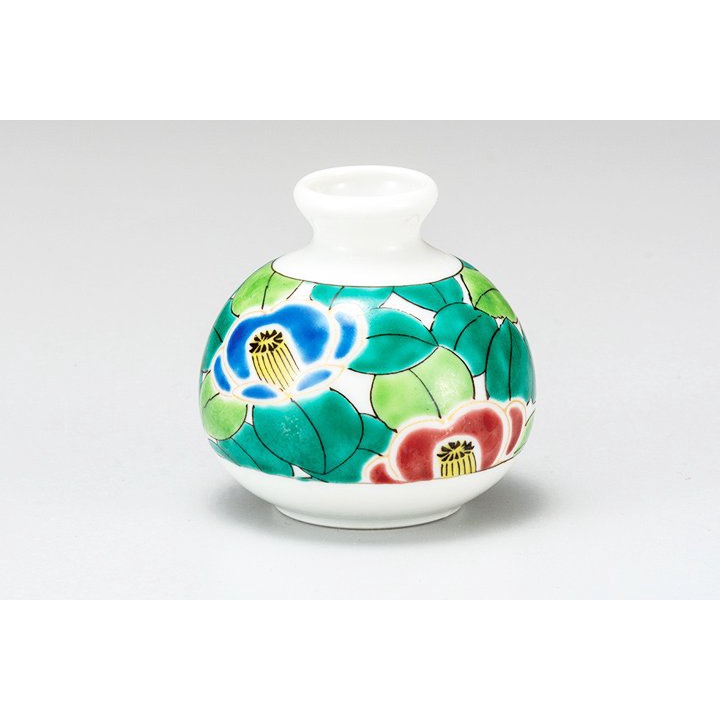 現貨》日本九谷燒美山窯1.8號小花瓶花器陶瓷擺件貪睡貓吉田屋 現貨》日本九谷燒美山窯1.8號小花瓶花器陶瓷擺件貪睡貓吉田屋