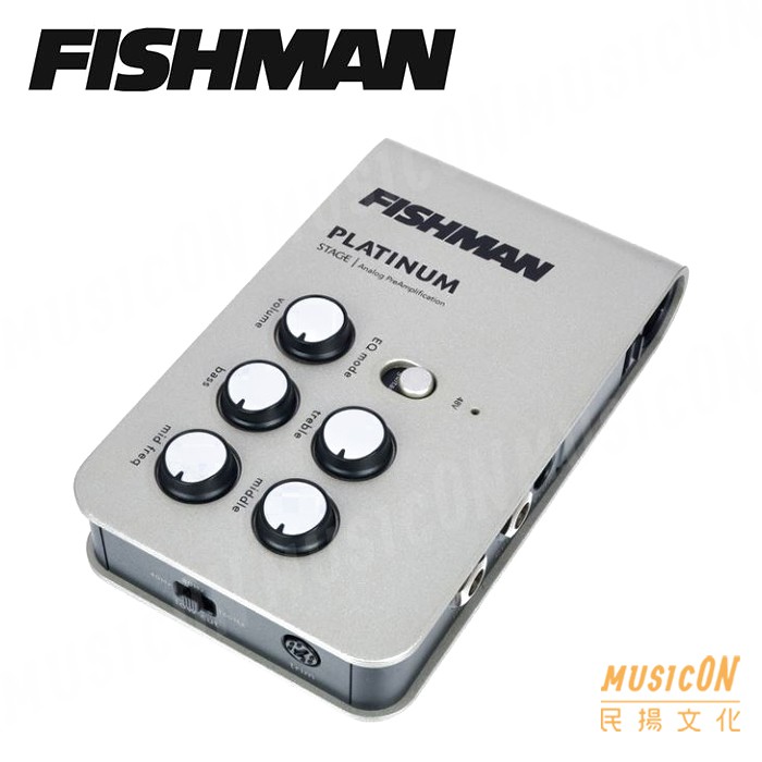 民揚樂器】吉他前級放大器Fishman Platinum Stage EQ DI PRO-PLT301